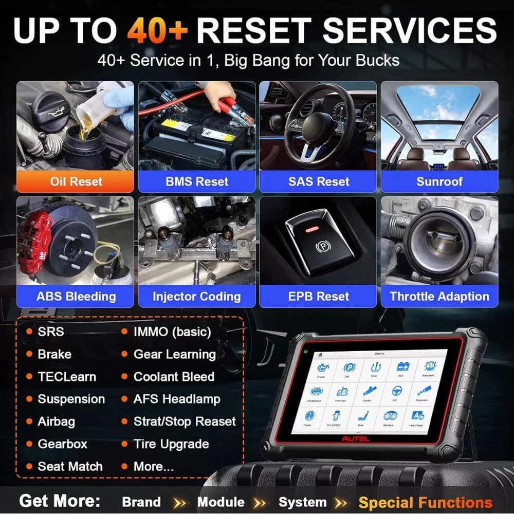 Autel MaxiCOM MK900 MK900BT MX900 Auto All System Diagnostic Scanner Tool - Picture 8 of 15